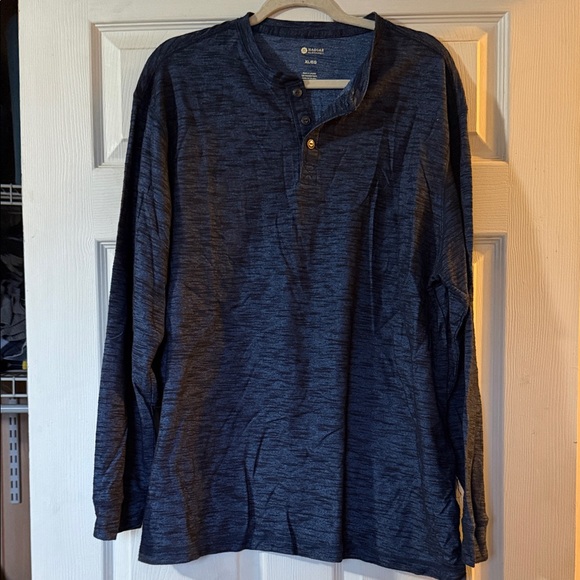 Haggar Other - Haggar Dark Blue Long Sleeve Henley